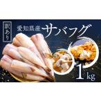 ふるさと納税 サバフグ むき身 1kg (500g×2パック) 小分け 訳あり不揃い 愛知県南知多町