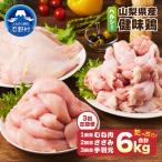 3回定期便 1回目むね肉 2回目ささみ 3回目手羽元 セット