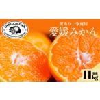 ふるさと納税 今シーズン発送開始!【訳あり】愛媛みかん 11kg 愛媛県産【C70-136】【1686736】 愛媛県八幡浜市