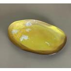 ビーンズ型小皿 パールゴールド 金箔