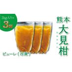 熊本大見柑ピューレ 冷凍 1kg