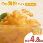 黄桃 ダイスカット 1kgパウチ 3個