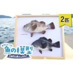 萬さん手作り 本物そっくり魚の模型 2点