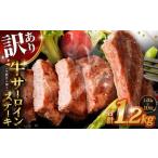牛サーロインステーキ 牛脂注入加工 計1.2kg