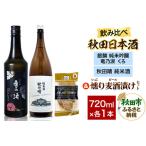 日本酒飲み比べ720ml×2本 燻り麦酒漬けセット