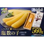 ふるさと納税 佐藤水産 群来の海 石狩湾産 塩数の子（560g ※木箱入り）｜ 数の子 おせち 年末年始 お正月 北海道 石狩市 北海道石狩市