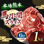 馬小間スライス 1kg