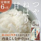 令和8年産 美白精米 丹後こしひかり 5kg×6ヵ月