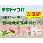 東京ドイツ村 入園チケット 1枚+世界の昆虫爬虫類王国