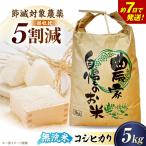 無洗米 新米 コシヒカリ 5kg