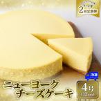 2回 定期便 ニューヨークチーズケーキ 4号