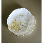 豆皿 口金ロック 古代金箔純白