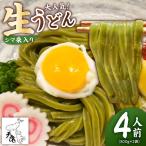 大 天猿のシマ桑入り 生 うどん 4人前