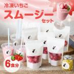 冷凍いちごスムージーセット シロップ漬け