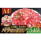 その旨味 最上級 しまね和牛肉 バラ切り落とし 約540g