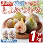 訳あり 冷凍 いちじく とよみつひめ 計1kg