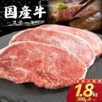 ふるさと納税 国産牛ステーキ 1.8kg（300g×6パック）【2352】 岩手県花巻市