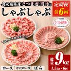 さつま香潤豚 総量 9.0kg×6回