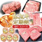 松阪牛 定期便 4ヶ月A ステーキ ホルモン