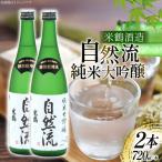 日本酒 純米大吟醸 自然流 720ml 2本 セット