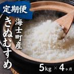 お米 きぬむすめ 5kg×4回