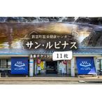 源泉掛け流し 天然温泉 温泉チケット11枚
