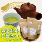 お茶 5種セット ティーバッグ 煎茶 静岡茶
