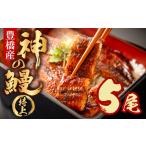 神の鰻 5尾