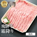 A5等級飛騨牛 霜降り焼肉 300g