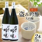 日本酒 辛口 盗み吟醸 丸吟 720ml 2本 セット