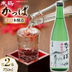 日本酒 辛口 本醸造 辛口かっぱ 720ml 2本 セット