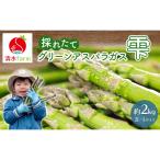 グリーンアスパラ 富良野産 雫 2L~Lサイズ