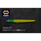 ルアー シリテン70 グリーンヘッド 渓流