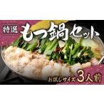 特選 もつ鍋 セット 3人前