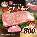 宮福笑牛 とちぎ和牛 A5 サーロインステーキ 200g×4枚