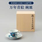 重要無形文化財 万年青絵 碗皿 今右衛門焼