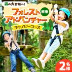 フォレストアドベンチャー 栗東 キャノピーコース2名体験チ…
