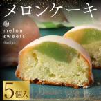 ~温泉育ちのメロンが香る~ メロンケーキ 5個