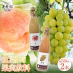 桃 葡萄 果実飲料 2本セット 果汁飲料 ネクター 720ml