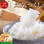 産ブランド米元気つくし 白米 27kg×3回