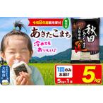ふるさと納税 ＜令和8年産 新米受付＞米【無洗米】秋田県大仙市産 あきたこまち 精米 5kg 令和8年産 秋田県大仙市
