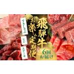 ふるさと納税 【定期便】飛騨牛お楽しみ定期便 6回 肉 定期便 岐阜県飛騨市