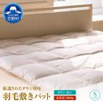 ダウンパット 羽毛敷きパット 100cm×200cm