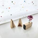 一輪挿し3個&コースター3枚セット インテリア