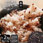 壱岐島の古代米 黒米 2kg