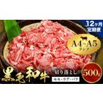 牛肉 黒毛和牛 切り落とし 小分け 500g