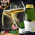 ワイン VILLAQUA イエロー グリーン スパークリングワイン セット