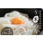 グルテンフリー 米粉で作った麺 う米めん