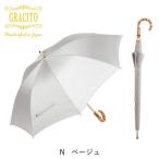 長傘 日本製 GRACITO ネイビー無地