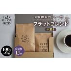 自家焙煎コーヒー豆 メガネブレンド 中深煎り 合計200g